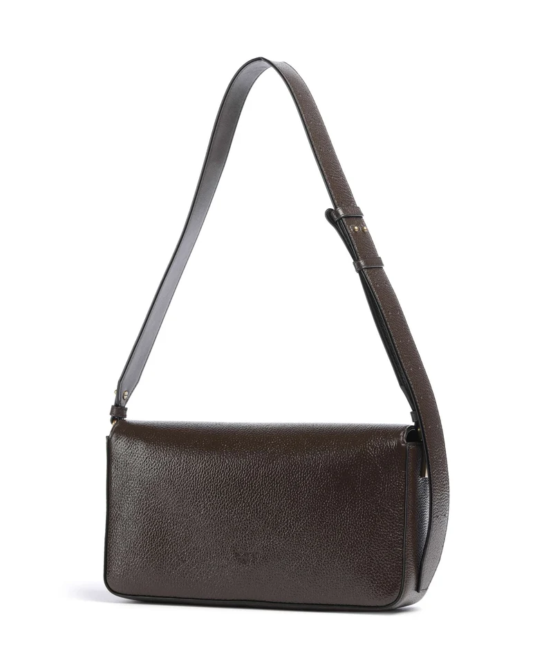 Pinko Love One Classic Slouchy Sac porté épaule marrone/chicco di caffe/antique
