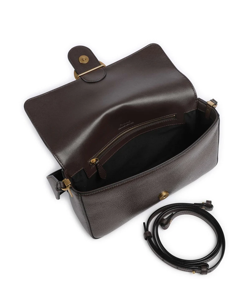 Pinko Love One Classic Slouchy Sac porté épaule marrone/chicco di caffe/antique