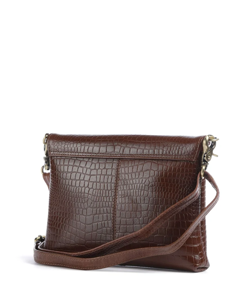 Depeche Fashion Favourites Sac bandoulière cognac croco