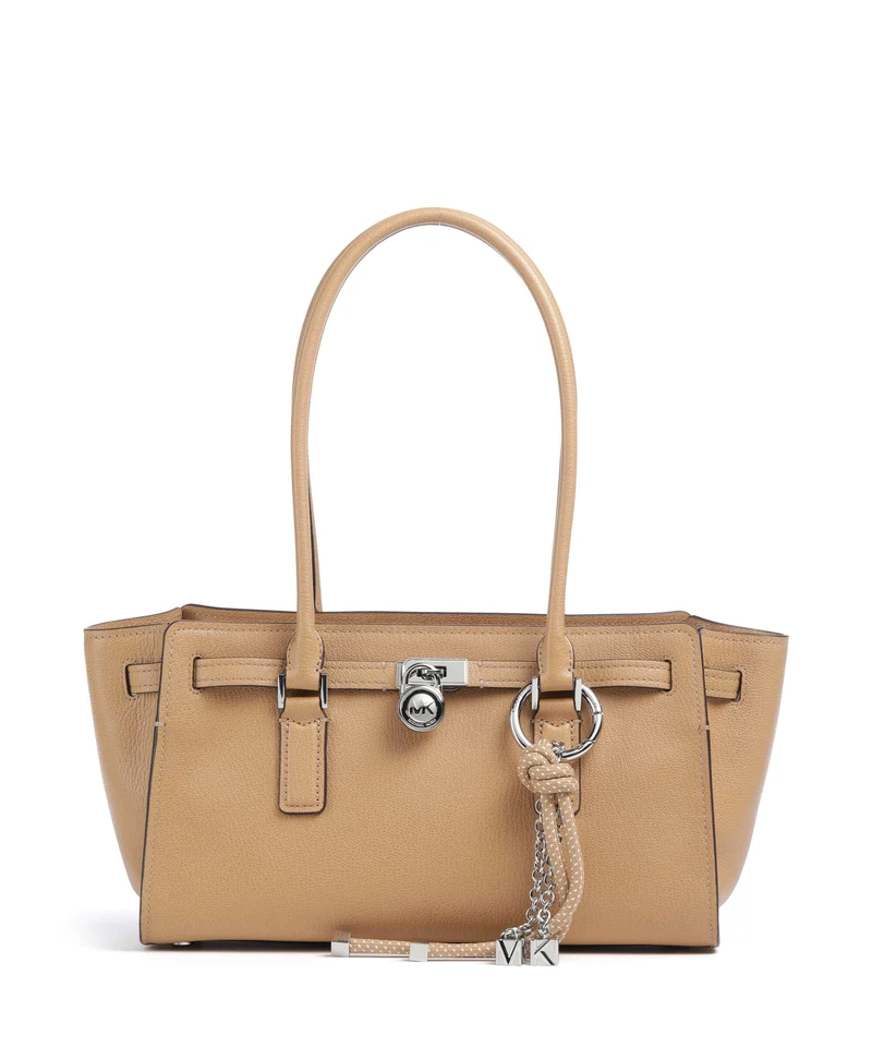 Michael Kors Hamilton Moderne Small Sac porté épaule peanut