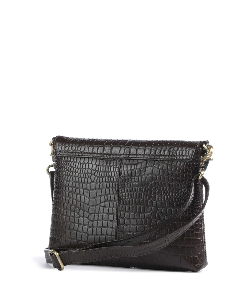Depeche Fashion Favourites Sac bandoulière brown croco