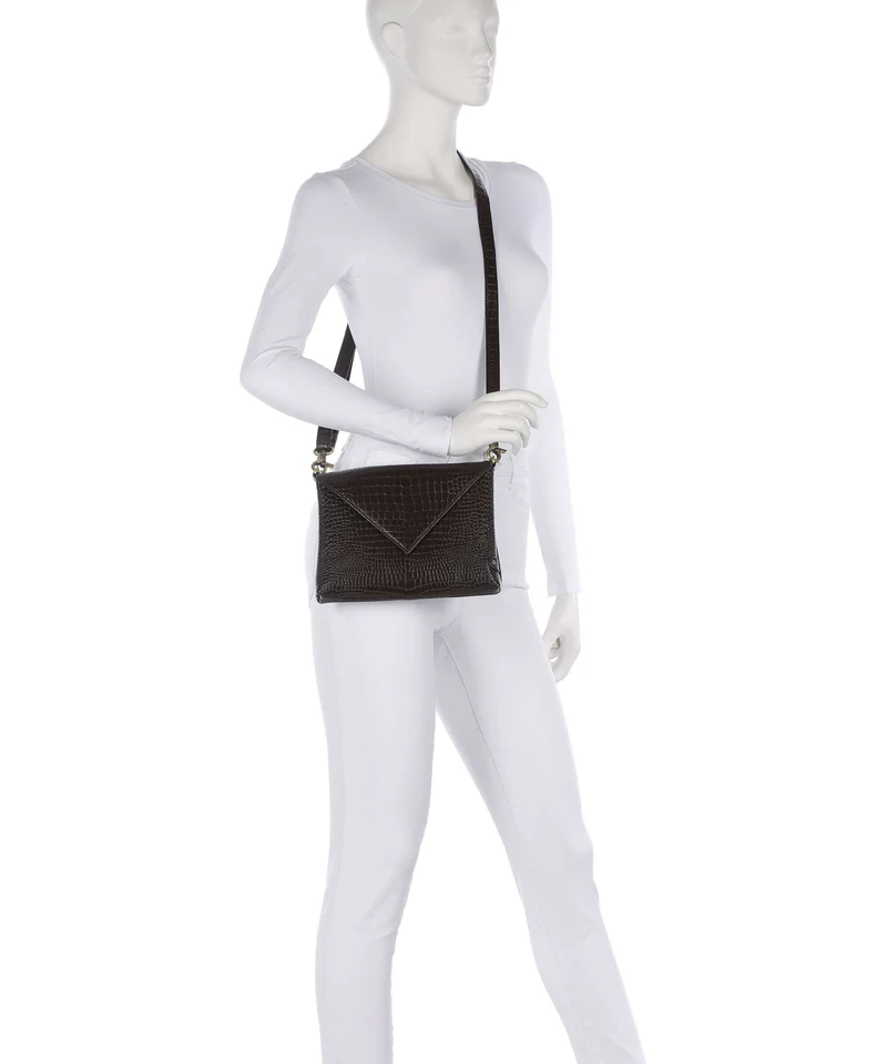 Depeche Fashion Favourites Sac bandoulière brown croco