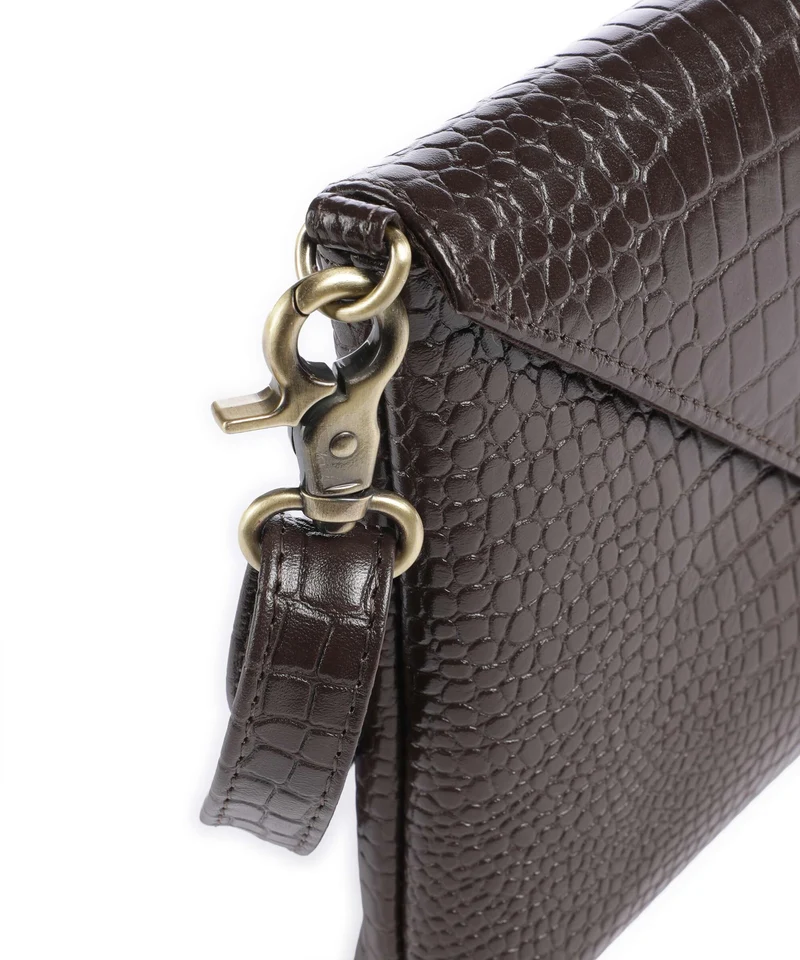 Depeche Fashion Favourites Sac bandoulière brown croco