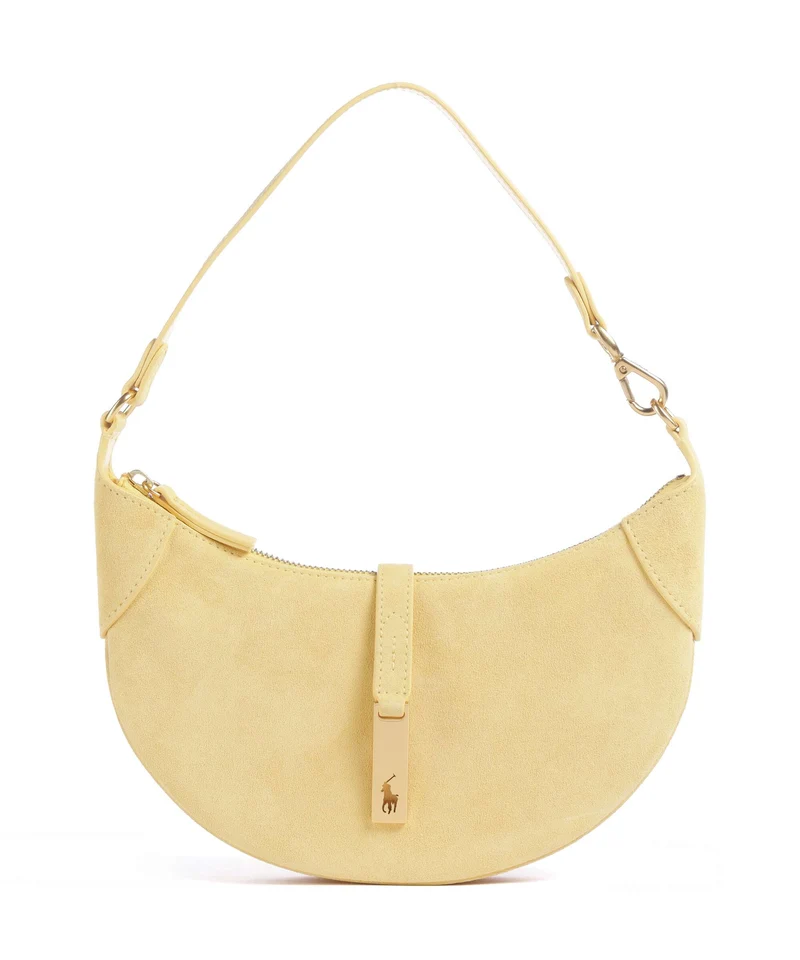 Polo Ralph Lauren ID Collection Small Sac porté épaule lemon meringue