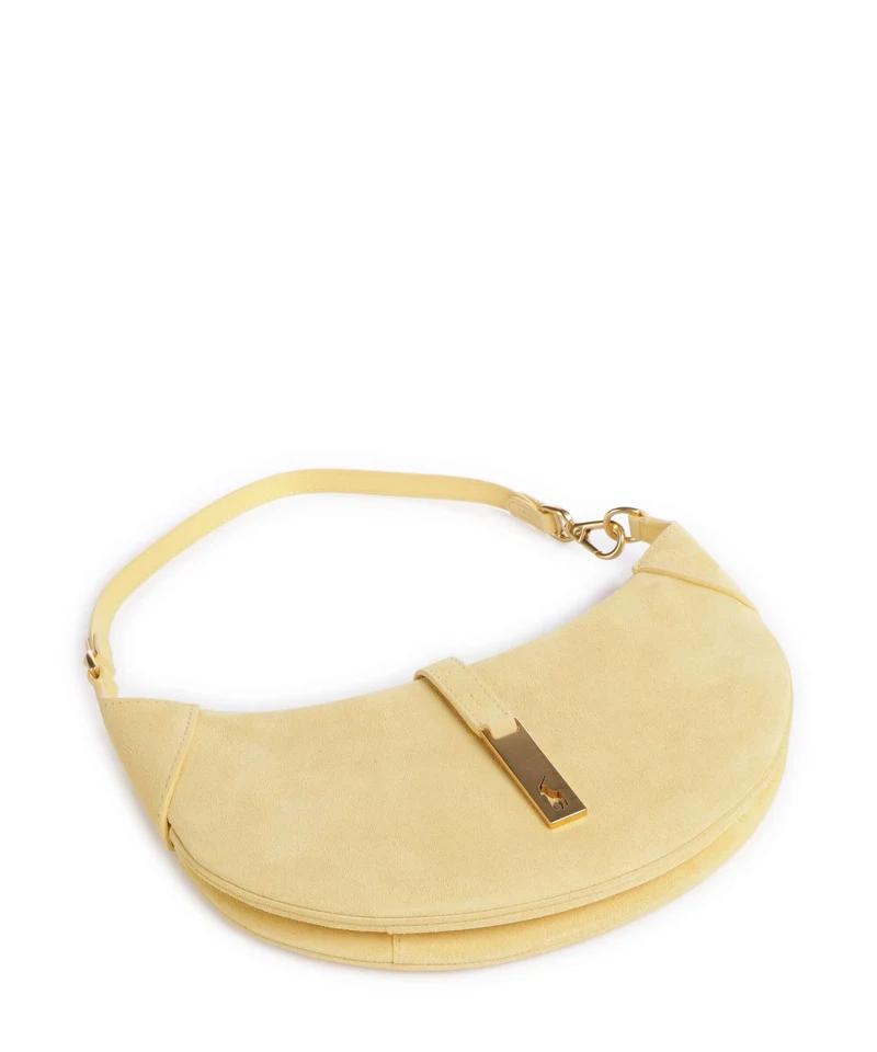 Polo Ralph Lauren ID Collection Small Sac porté épaule lemon meringue