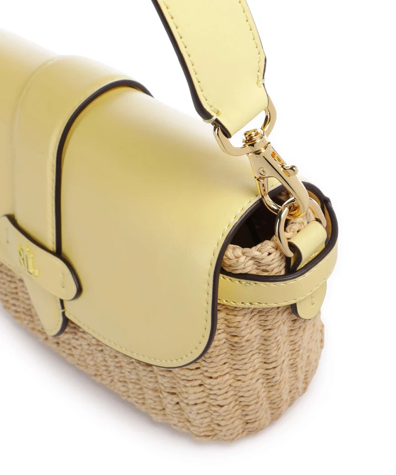 Lauren Ralph Lauren Lynden Small Sac porté épaule natural/lemon sorbet