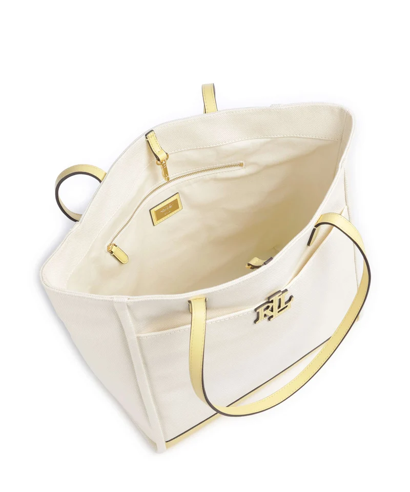 Lauren Ralph Lauren Cameryn Large Cabas natural/lemon sorbet