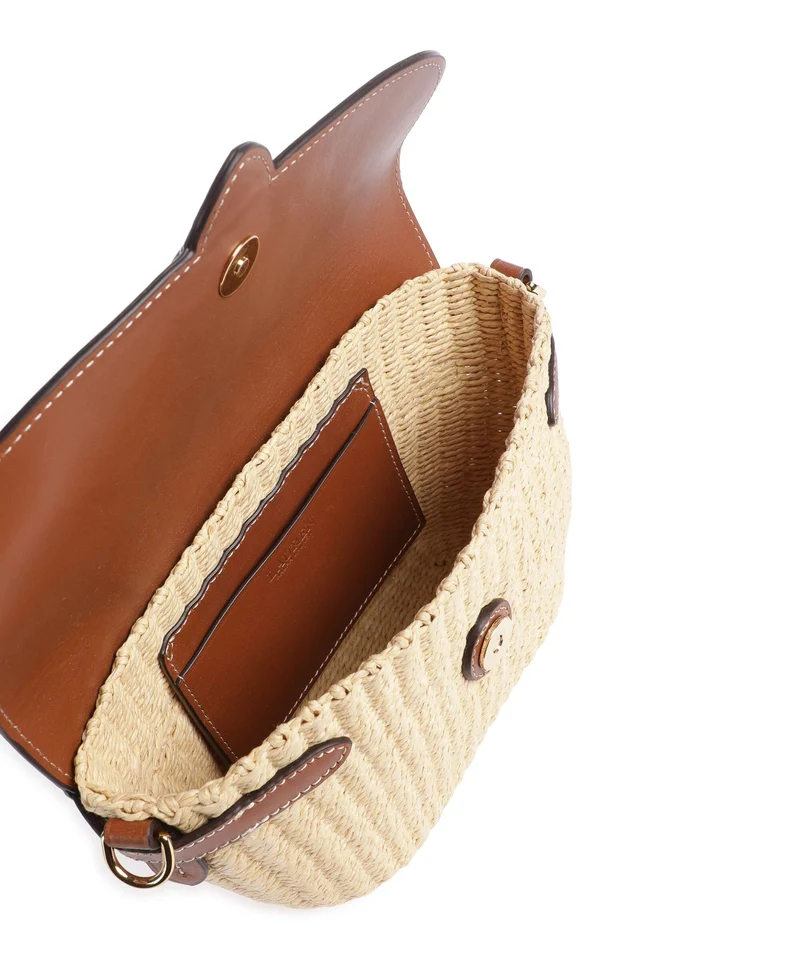 Lauren Ralph Lauren Lynden Small Sac porté épaule natural/lauren tan