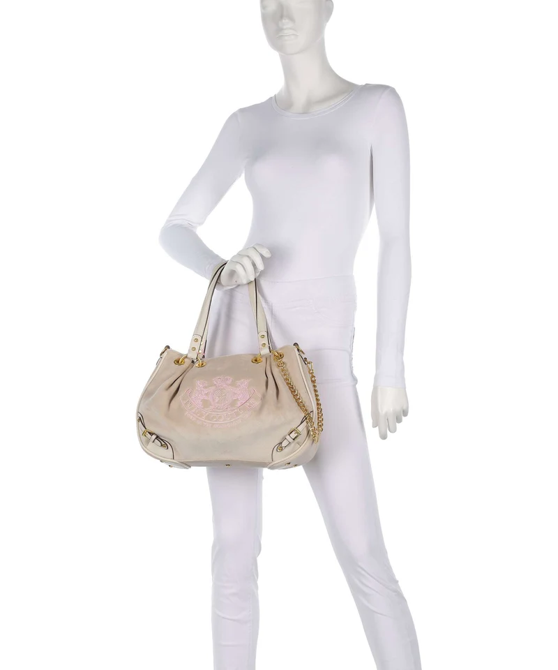 Juicy Couture Twig Narrative Velvet M Sac fourre-tout marshmallow