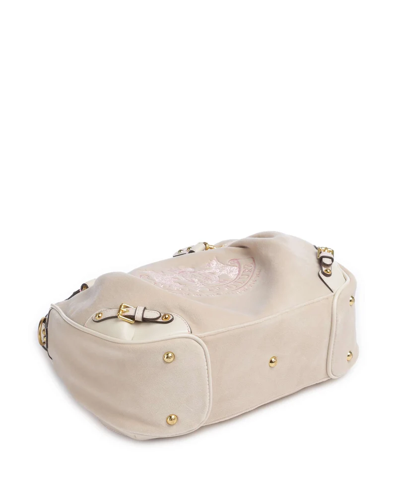 Juicy Couture Twig Narrative Velvet M Sac fourre-tout marshmallow