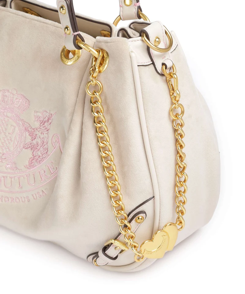 Juicy Couture Twig Narrative Velvet M Sac fourre-tout marshmallow