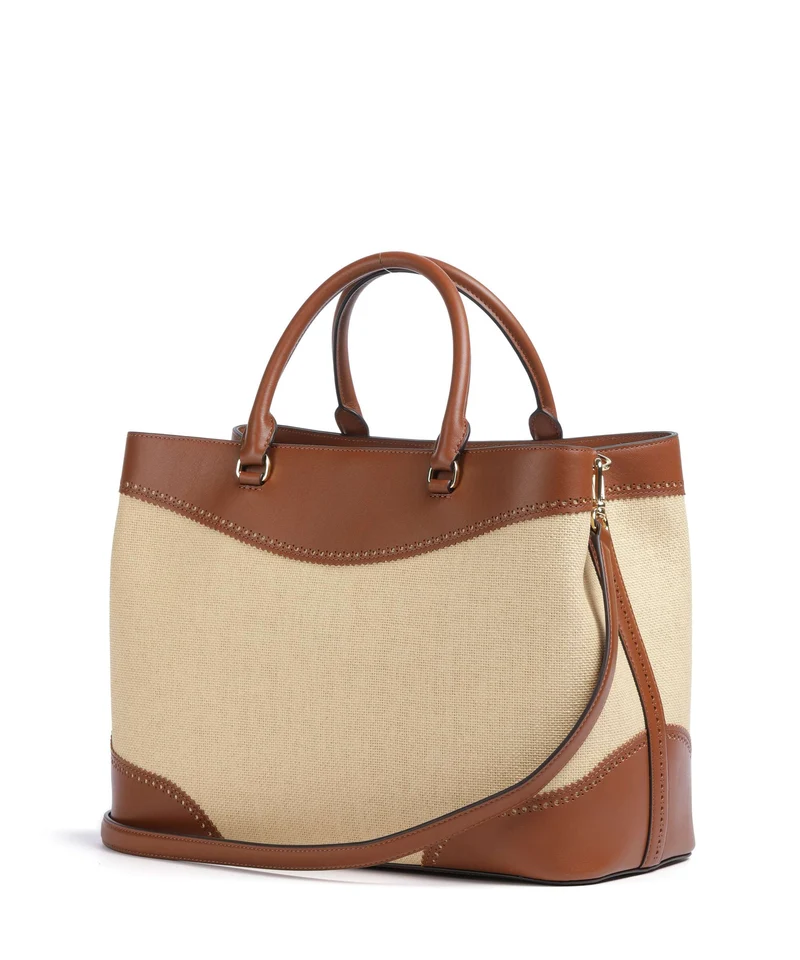 Lauren Ralph Lauren Marcy 36 Sac à main dark natural/lauren tan