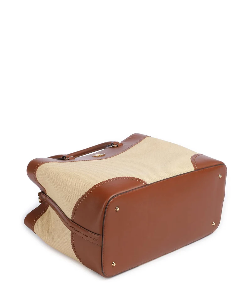 Lauren Ralph Lauren Marcy 36 Sac à main dark natural/lauren tan