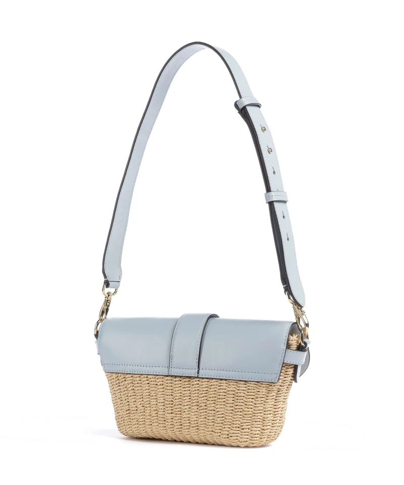 Lauren Ralph Lauren Lynden Small Sac porté épaule natural/alpine blue