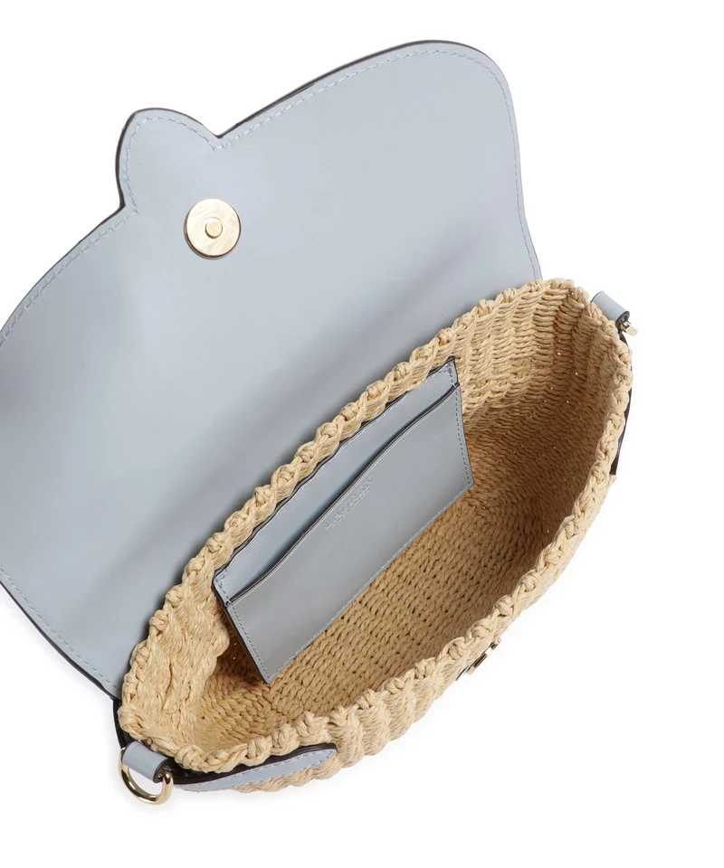 Lauren Ralph Lauren Lynden Small Sac porté épaule natural/alpine blue