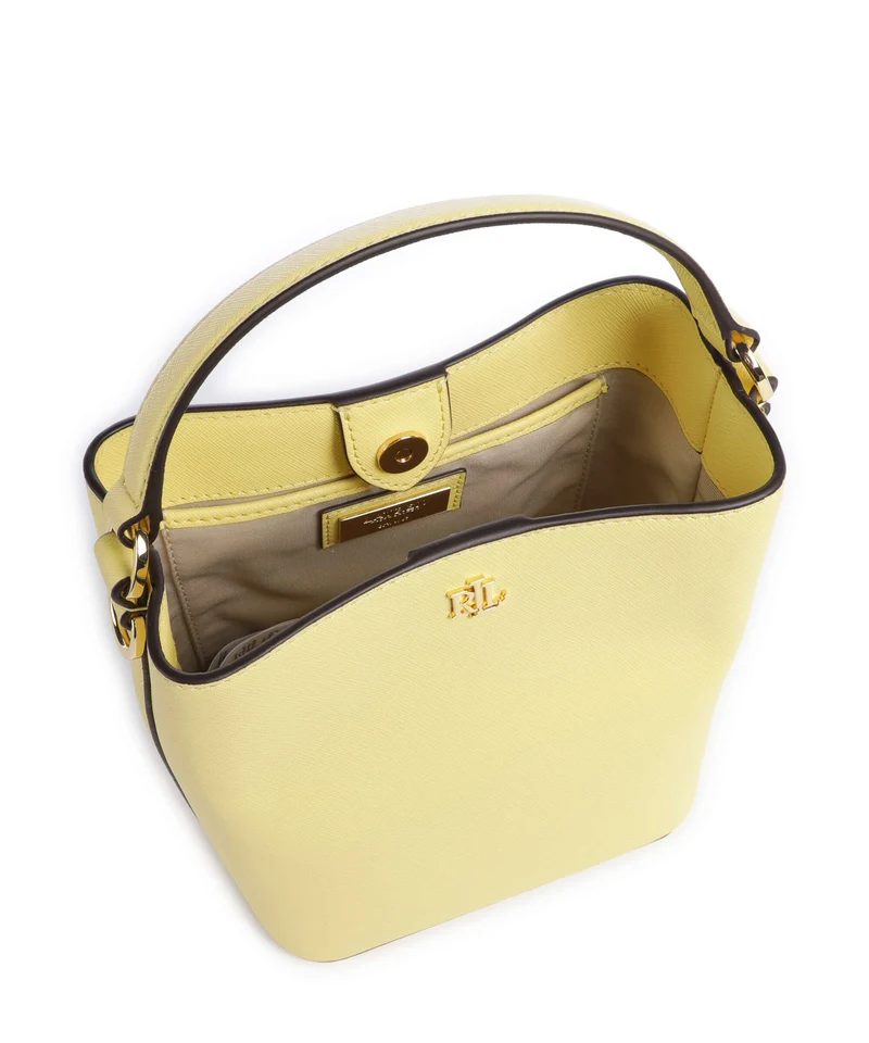 Lauren Ralph Lauren Reese Small Sac seau lemon sorbet