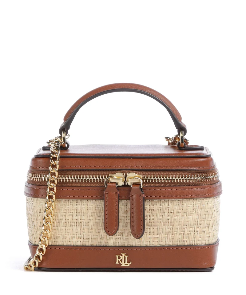 Lauren Ralph Lauren Hallee Small Sac bandoulière natural/lauren tan