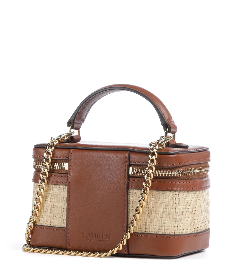 Lauren Ralph Lauren Hallee Small Sac bandoulière natural/lauren tan