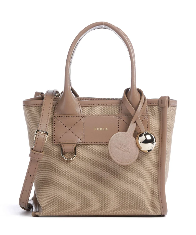 Furla Divide It Mini Sac à main naturale/toffee