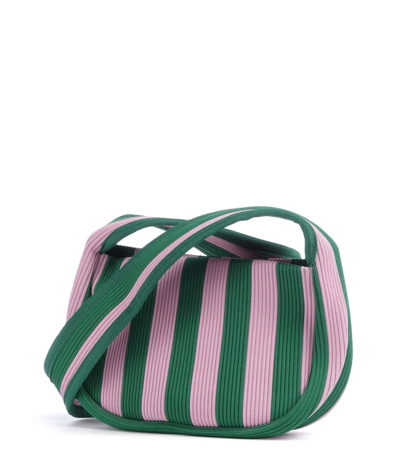 Marimekko Knitted Merirosvo Sac porté épaule pink/dark green