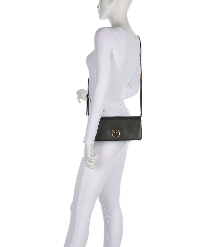 Pinko Click Soft Classic Sac bandoulière verde fango/antique gold