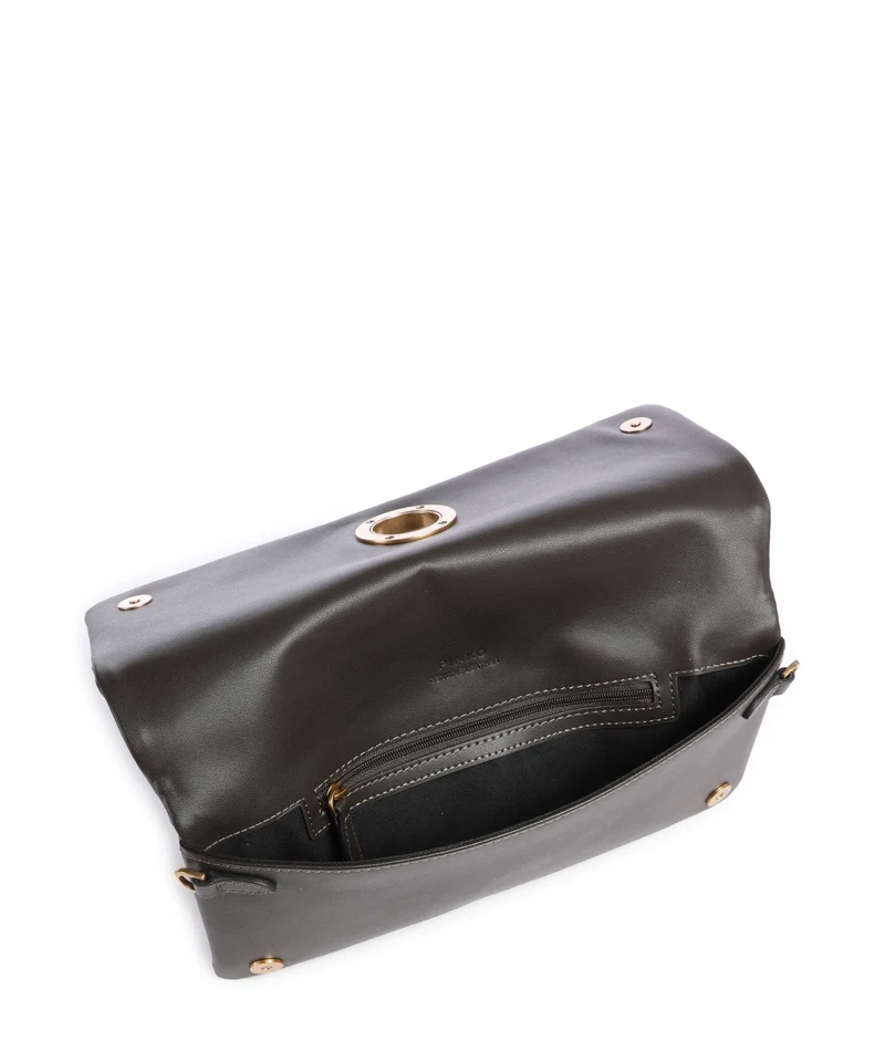 Pinko Click Soft Classic Sac bandoulière verde fango/antique gold