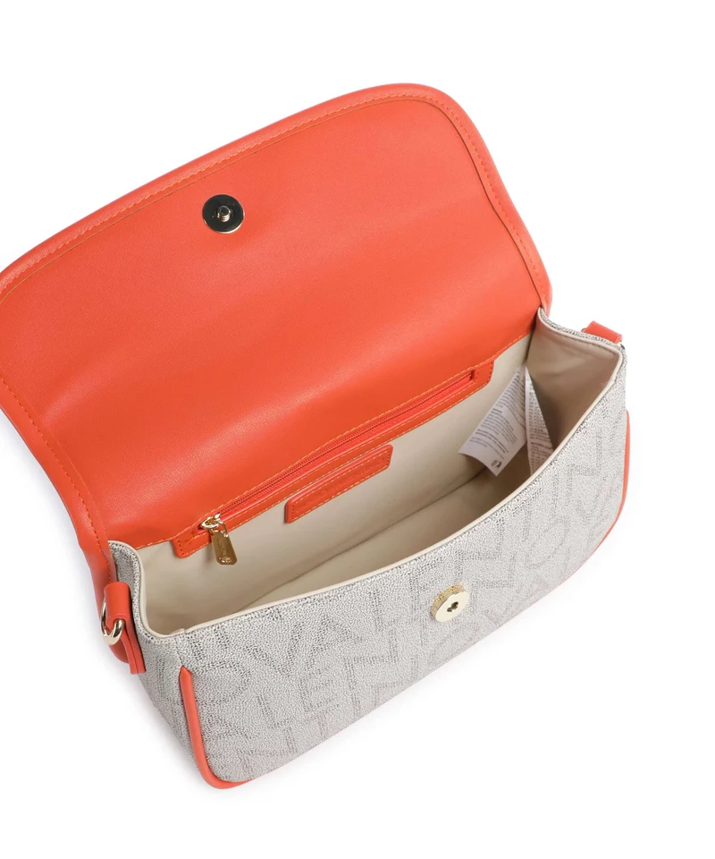 Valentino Bags Regina Re Sac porté épaule beige/arancio