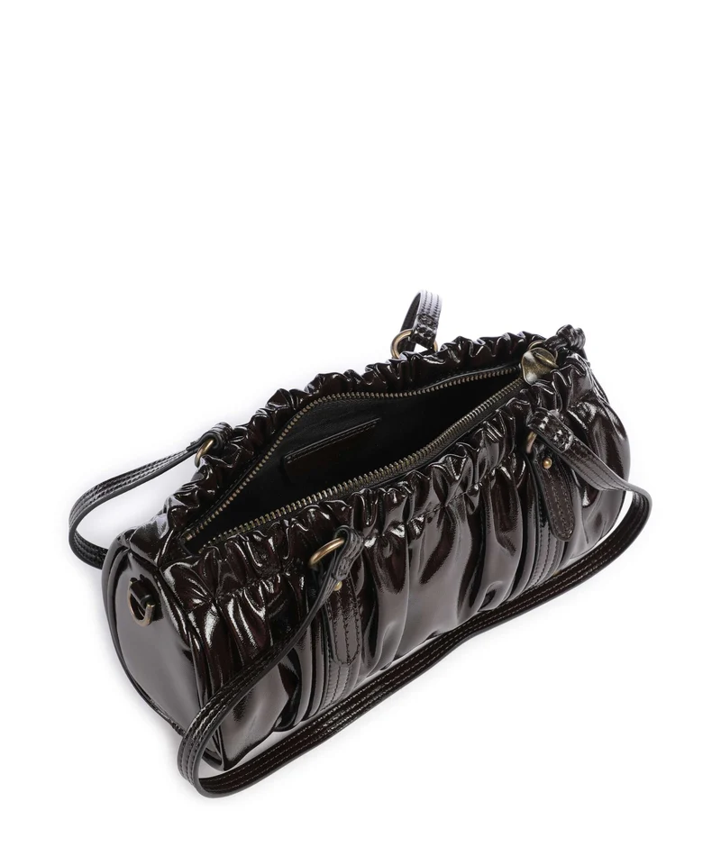 Liebeskind Faye Shiny XS Sac porté épaule deep soil
