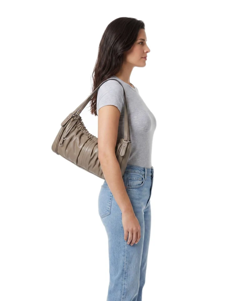 Liebeskind Faye Vintage Goat M Sac porté épaule neutral grey