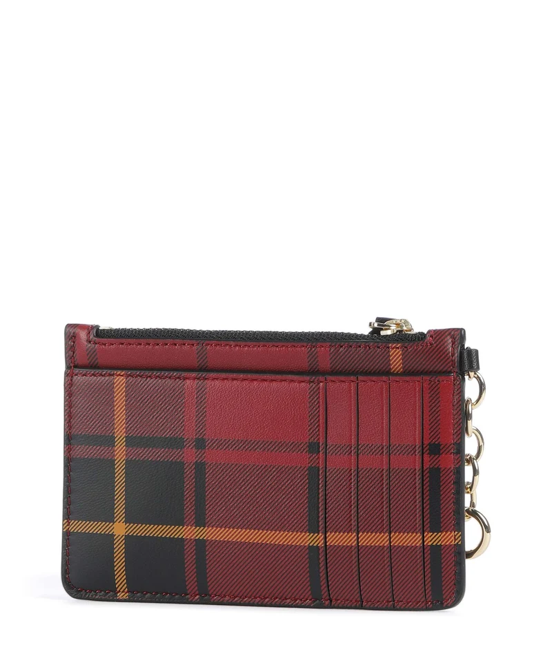 Lauren Ralph Lauren Small Étui à cartes crédit holiday tartan/black