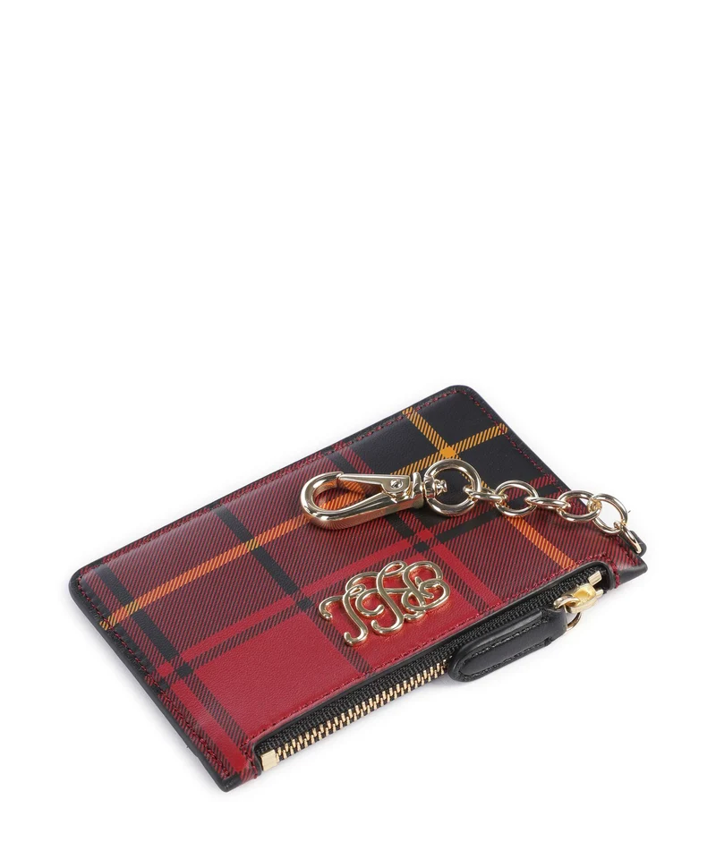 Lauren Ralph Lauren Small Étui à cartes crédit holiday tartan/black