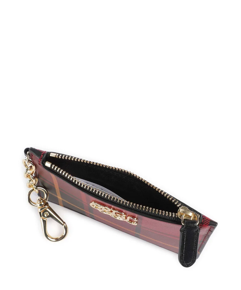Lauren Ralph Lauren Small Étui à cartes crédit holiday tartan/black