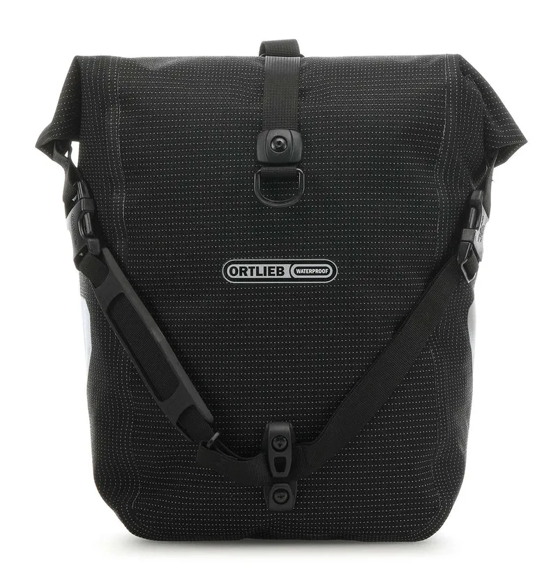 Ortlieb Sport-Roller High Visibility QL2.1 Set Sac pour porteur de bagages black reflective