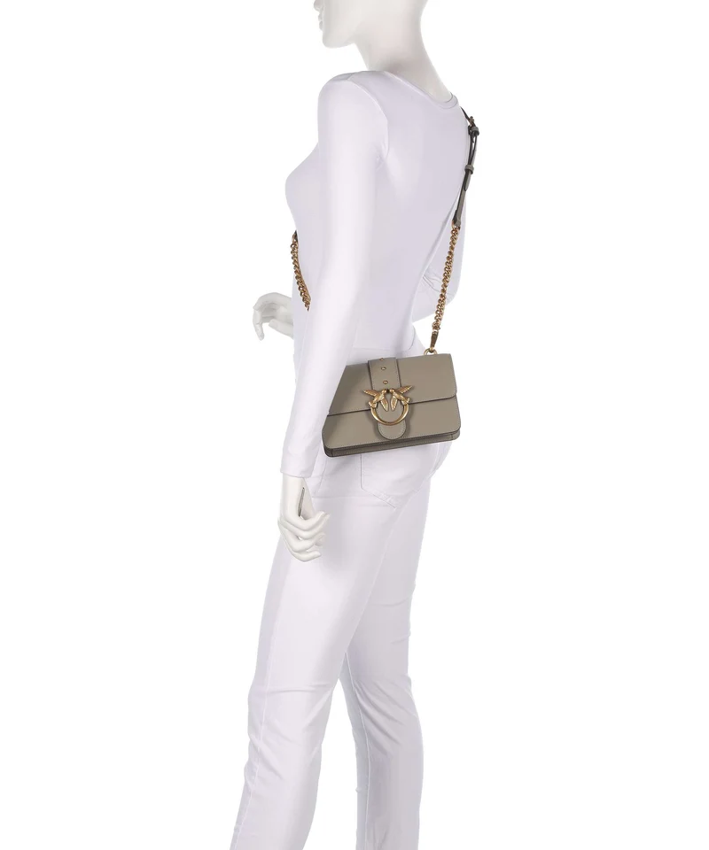 Pinko Love One Mini Sac bandoulière noce/antique gold