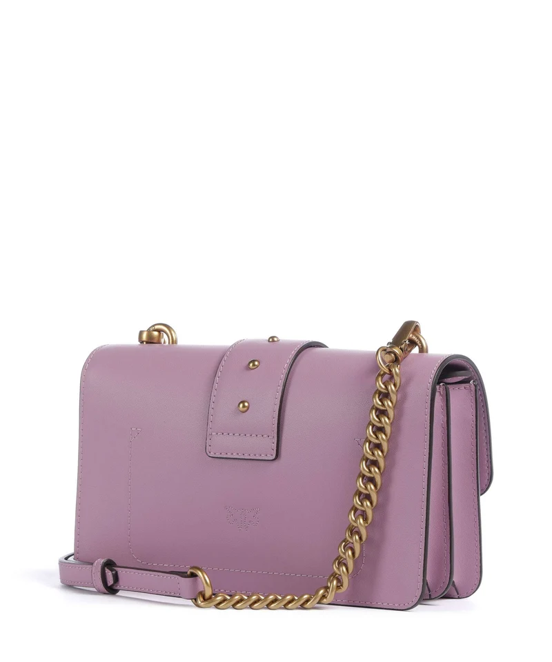 Pinko Love One Mini Sac bandoulière lilla/antique gold