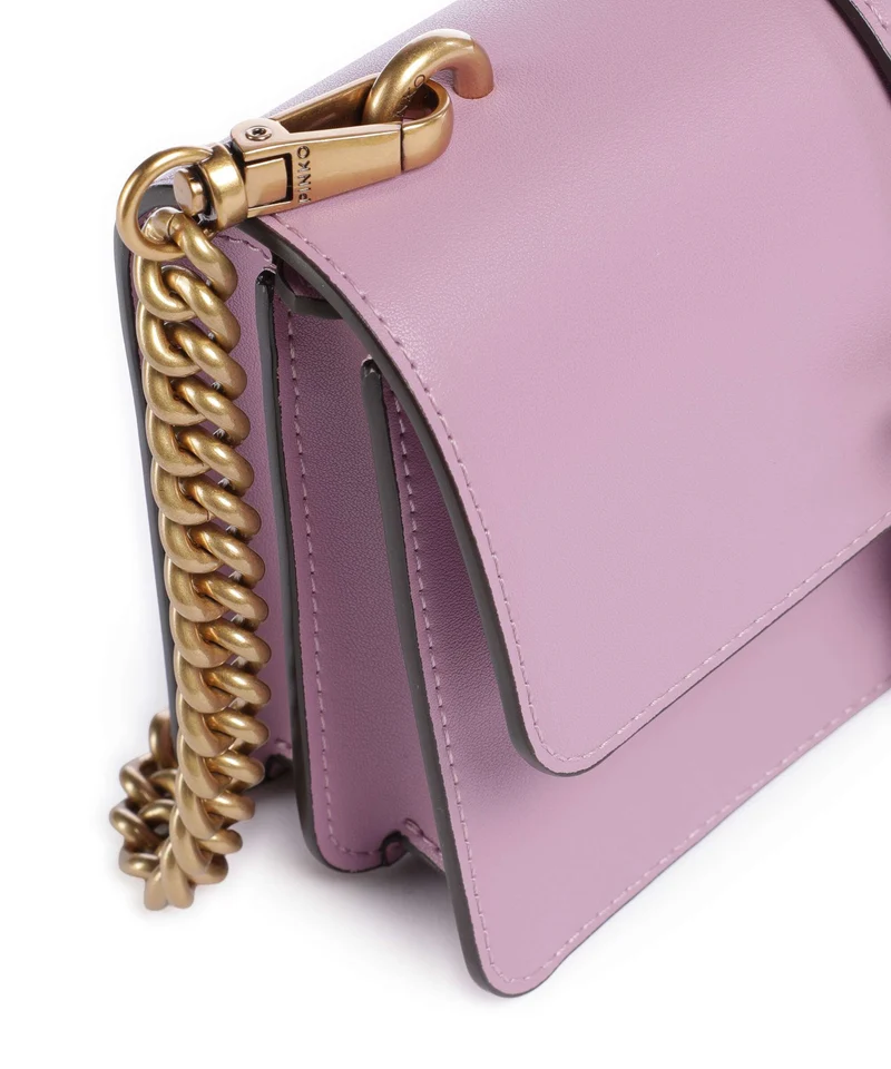 Pinko Love One Mini Sac bandoulière lilla/antique gold