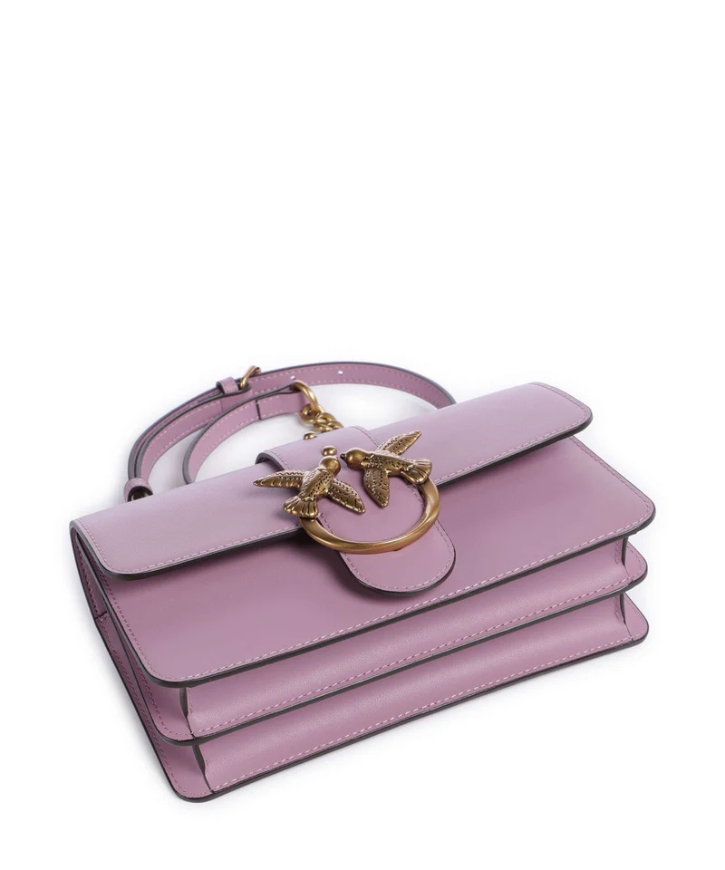 Pinko Love One Mini Sac bandoulière lilla/antique gold