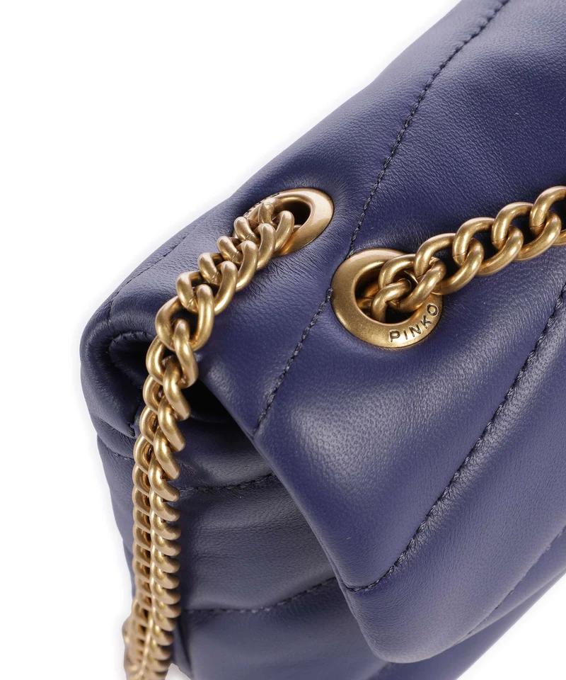 Pinko Love Puff Baby Sac porté épaule viola/antique gold