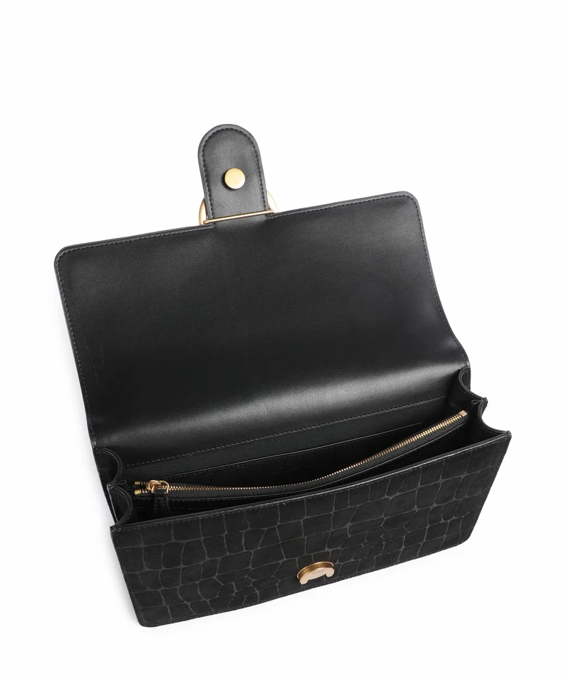 Pinko Love One Classic Sac porté épaule nero/antique gold