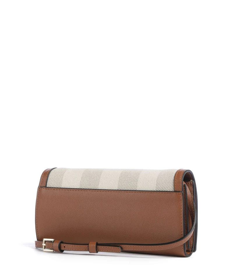 Karl Lagerfeld K/Signature Mini Sac bandoulière natural canvas/tan