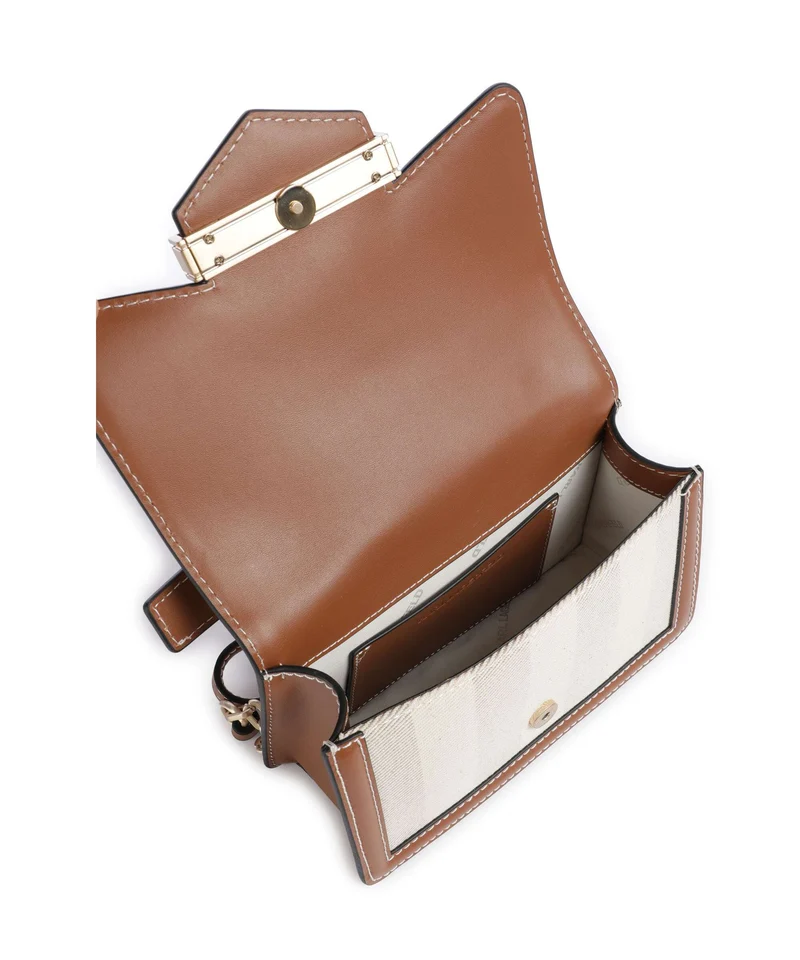 Karl Lagerfeld K/Nova Small Sac bandoulière natural canvas/tan