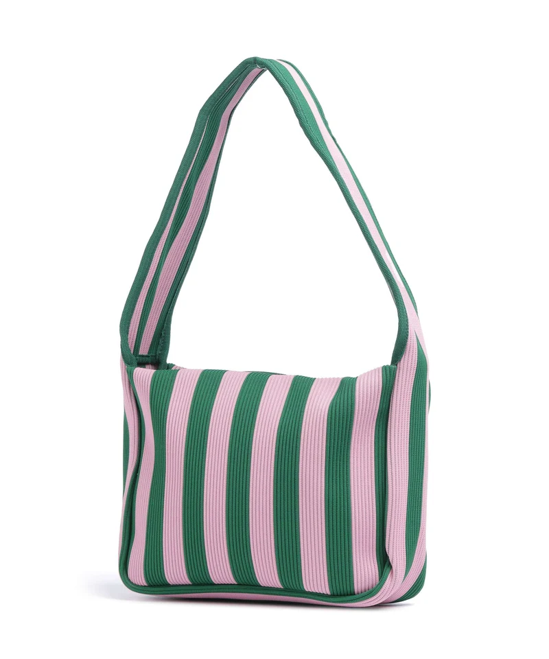 Marimekko Knitted Merirosvo Sac porté épaule pink/dark green