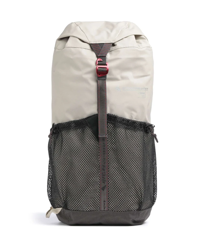 Klättermusen Fjörm 18 Sac à dos de trekking silver creme