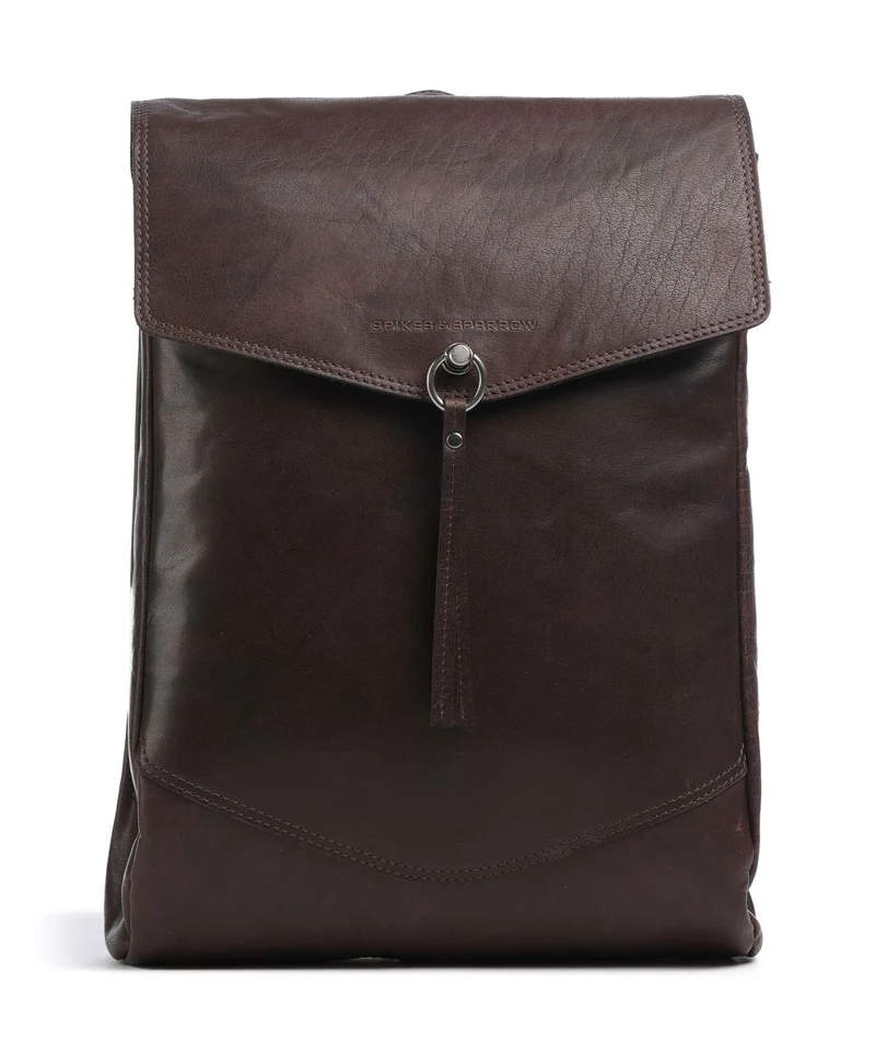 Spikes & Sparrow Bronco Marlotte Sac à dos d'ordinateur dark brown