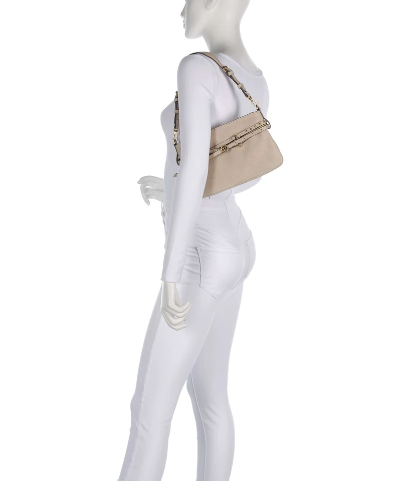 Pinko Belt Mini Sac porté épaule beige/grigio fumo/antique gold