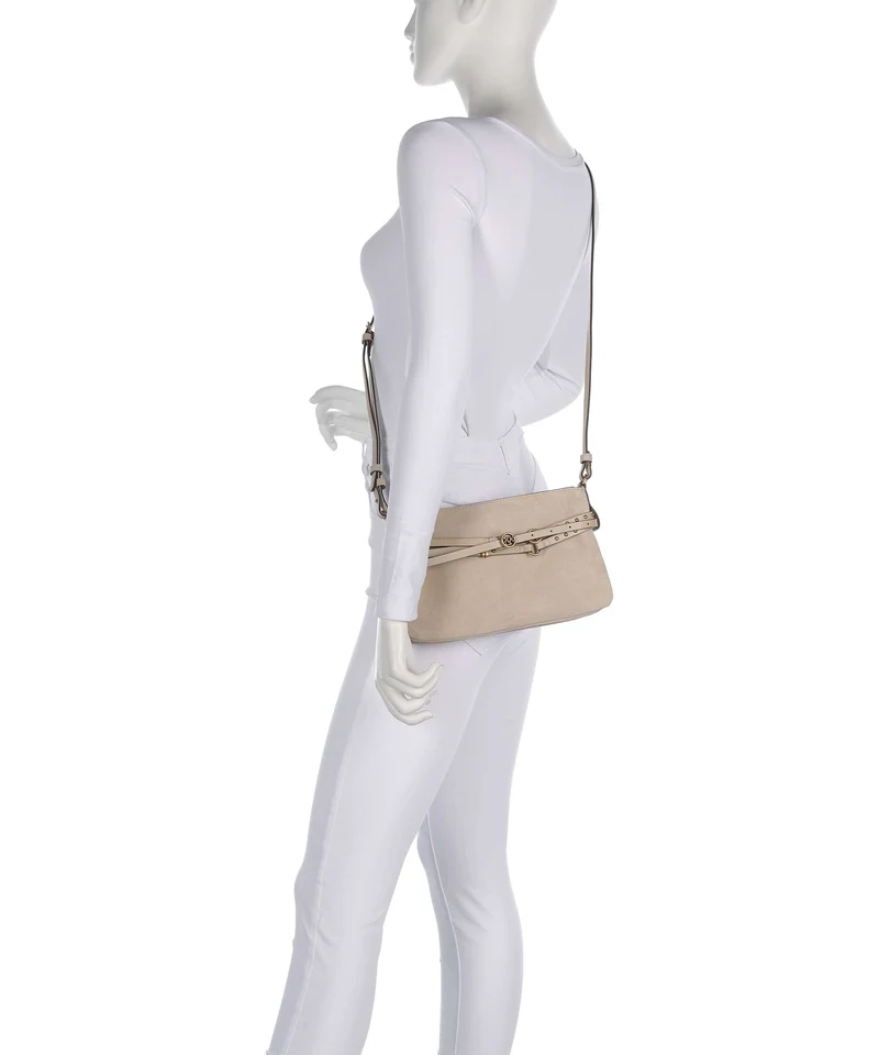 Pinko Belt Mini Sac porté épaule beige/grigio fumo/antique gold