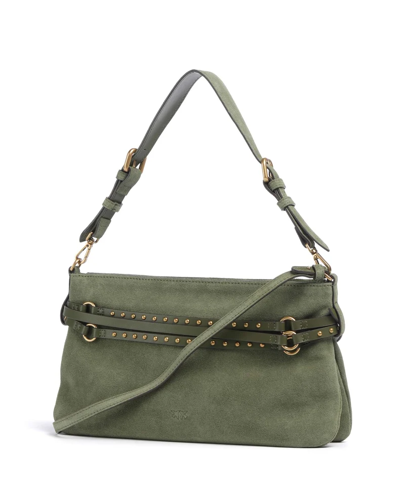 Pinko Belt Classic Sac porté épaule oliva capulet/antique gold