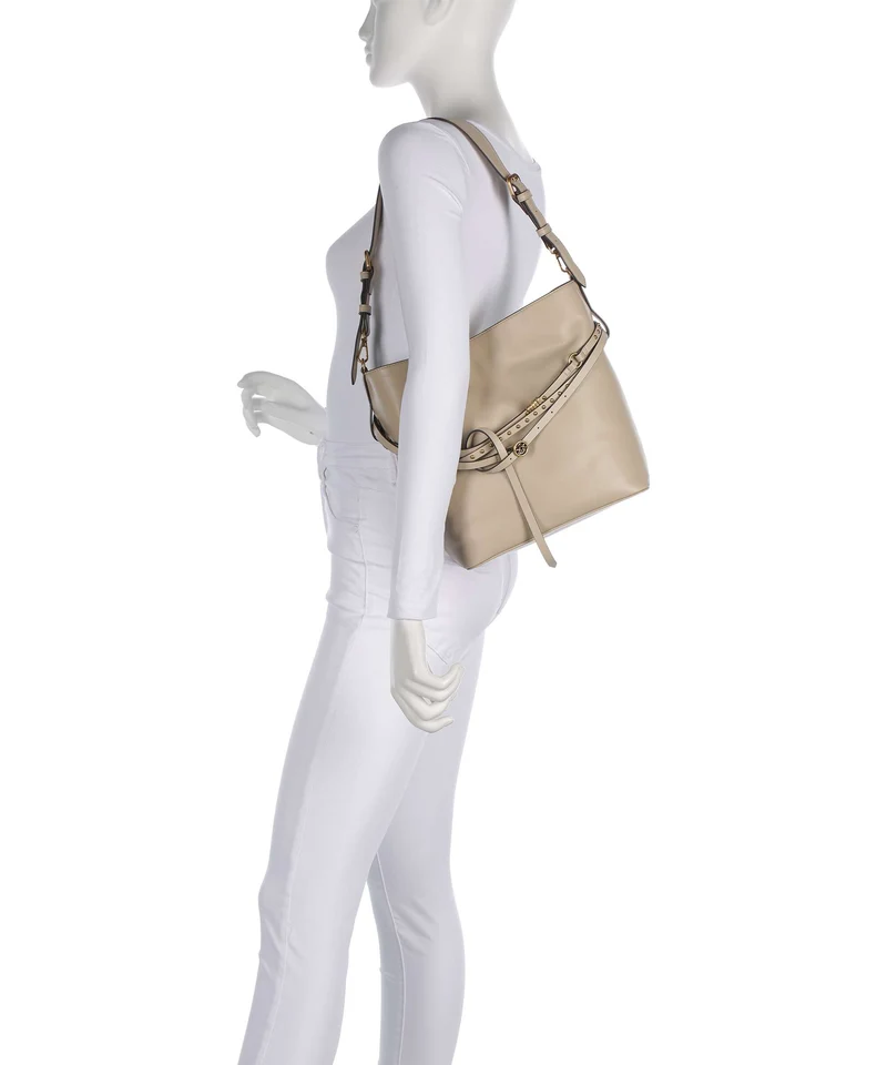 Pinko Belt Classic Sac seau beige/grigio fumo/antique gold