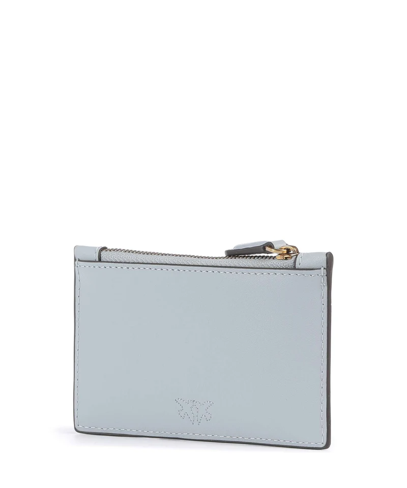 Pinko Airone Étui à cartes crédit azzurro celeste/antique gold