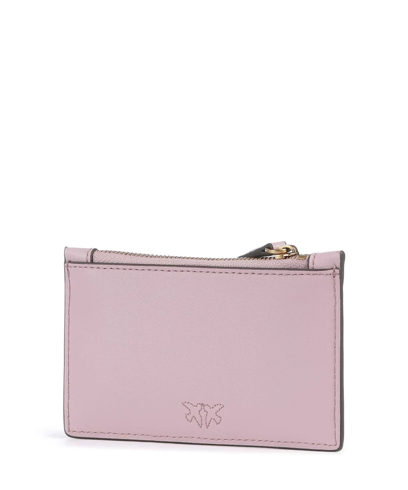 Pinko Airone Étui à cartes crédit rosa chiaro/antique gold